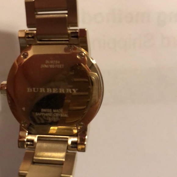 Burberry Rose Gold Watch - Picture 3 of 5